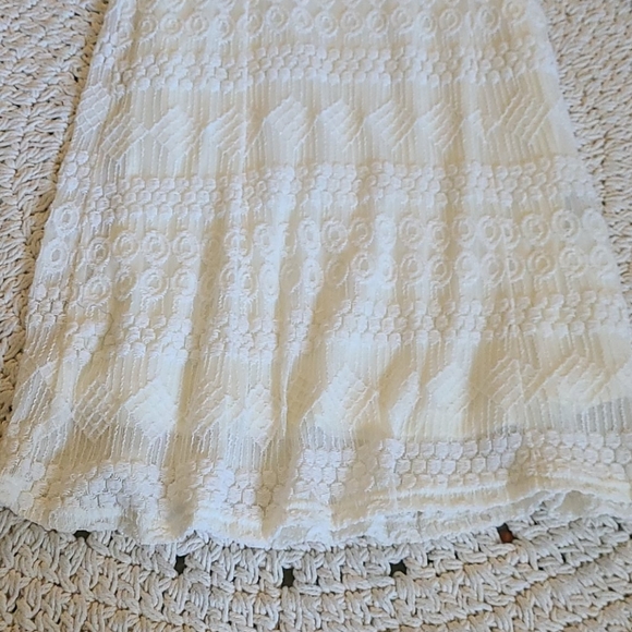 SALE TODAY BEAUTIFUL WHITE LACE MIDI 14 P SIZE - Picture 11 of 16